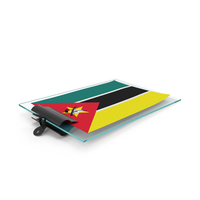 Mozambique Flag Paper On Pad PNG & PSD Images