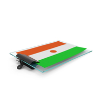 Niger Flag Paper On Pad PNG & PSD Images