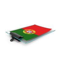 Portugal Flag Paper On Pad PNG & PSD Images