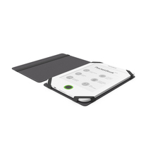 PocketBook 614 Limited Edition White with Open Case PNG & PSD Images