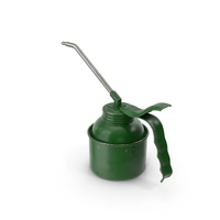 Pump Metal Oiler Green Shabby PNG & PSD Images