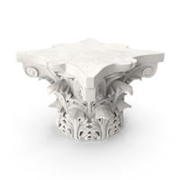 Corinthian Column Capital PNG & PSD Images
