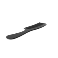 Black Plastic Comb PNG & PSD Images