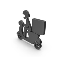 Black Delivery Symbol PNG & PSD Images
