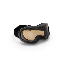 Yellow Glass Ski Goggles PNG & PSD Images