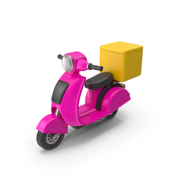 Pink Scooter PNG & PSD Images