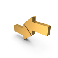 Opposite Directional Arrows Symbol PNG & PSD Images
