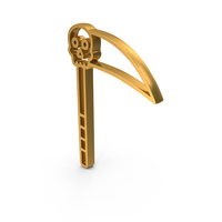 Halloween Horror Festival Reaper Scythe Skull Symbol PNG & PSD Images