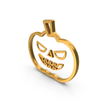Halloween Pumpkin Symbol PNG & PSD Images
