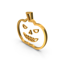 Horror Halloween Pumpkin Symbol PNG & PSD Images