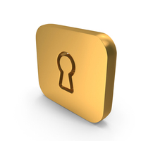 Square Web Lock Symbol PNG & PSD Images