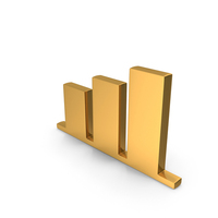 Bar Graph Stock Market Symbol PNG & PSD Images