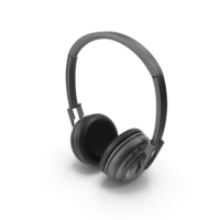 Black Headphones PNG & PSD Images