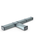 Industrial Air Conditioning Ducting PNG & PSD Images