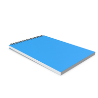 Notepad Blue PNG & PSD Images