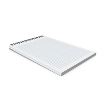 Open Notepad Blue PNG & PSD Images
