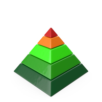 Pyramid Graphic Bar Green PNG & PSD Images
