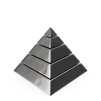 Pyramid Graphic Bar Silver PNG & PSD Images