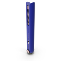 Woman Hair Straightener Dyson Corrale Blue Closed State PNG & PSD Images