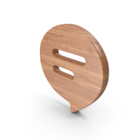 Wood Chat Symbol PNG & PSD Images