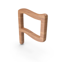 Wood Flag Symbol PNG & PSD Images