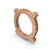 Generic Currency Sign Symbol Wood PNG & PSD Images
