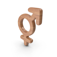Wood Heterosexual Gender Symbol PNG & PSD Images