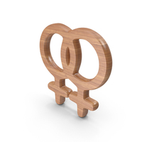 Wood Lesbian Symbol PNG & PSD Images