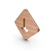 Wooden Low Priority Symbol PNG & PSD Images