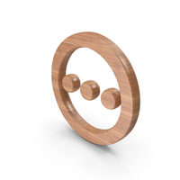 Wooden Pending Action Symbol PNG & PSD Images