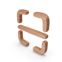 Scan Symbol Wood PNG & PSD Images