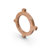 Shooting Target Symbol Wood PNG & PSD Images