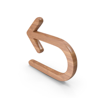 Wood Undo Symbol PNG & PSD Images