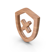 Wooden Unprotected Symbol PNG & PSD Images