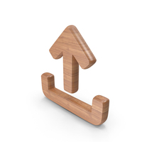 Wood Upload Symbol PNG & PSD Images