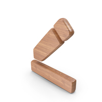 Wood Crayon Symbol PNG & PSD Images