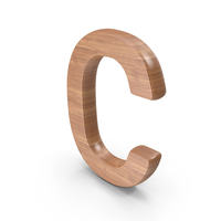 Wood C Symbol PNG & PSD Images