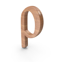 Wood Rho Greek Symbol PNG & PSD Images