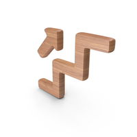 Wood Up Stairs Symbol PNG & PSD Images