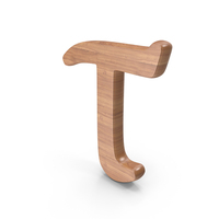Wood Tau Greek Symbol PNG & PSD Images