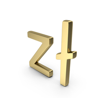 Zloty Poland Currency Symbol PNG & PSD Images