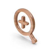 Wood Zoom In Symbol PNG & PSD Images
