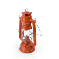 Oil Lamp Orange PNG & PSD Images