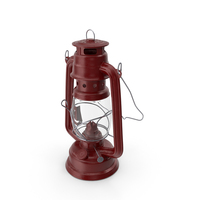 Oil Lamp Red PNG & PSD Images