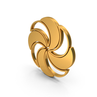 Gold Flower Icon PNG & PSD Images