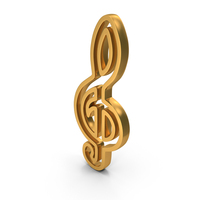 Music Notes Icon Gold PNG & PSD Images
