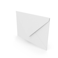Blank White Envelope PNG & PSD Images