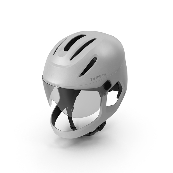 Cycling Helmet For E-bike Virgo White PNG & PSD Images