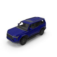 Luxury Off-Road SUV Blue PNG & PSD Images