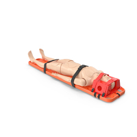 Spinal Board Stretcher With Manikin PNG & PSD Images